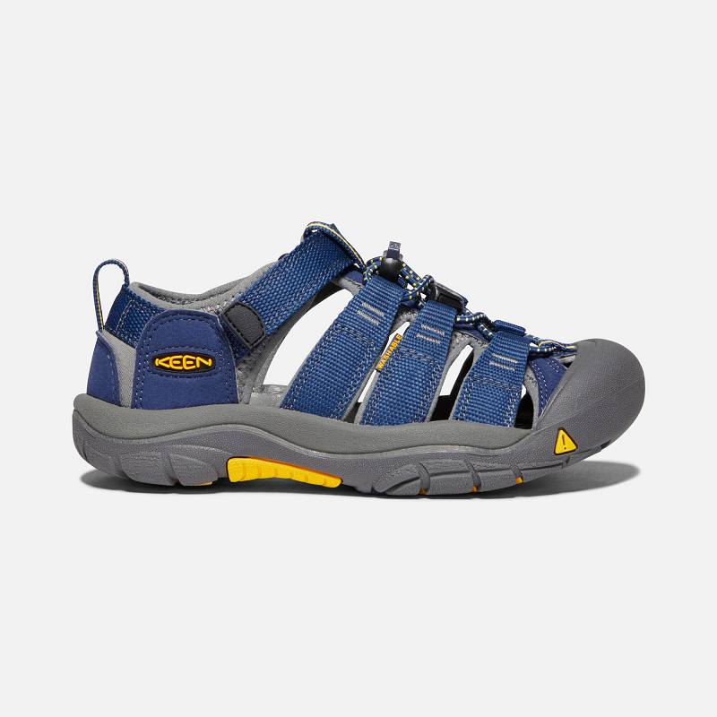 Keen Newport H2 Trekkingsandalen Kinder DE-68293 Blue Depths/Gargoyle - Keen Kinderschuhe Blau